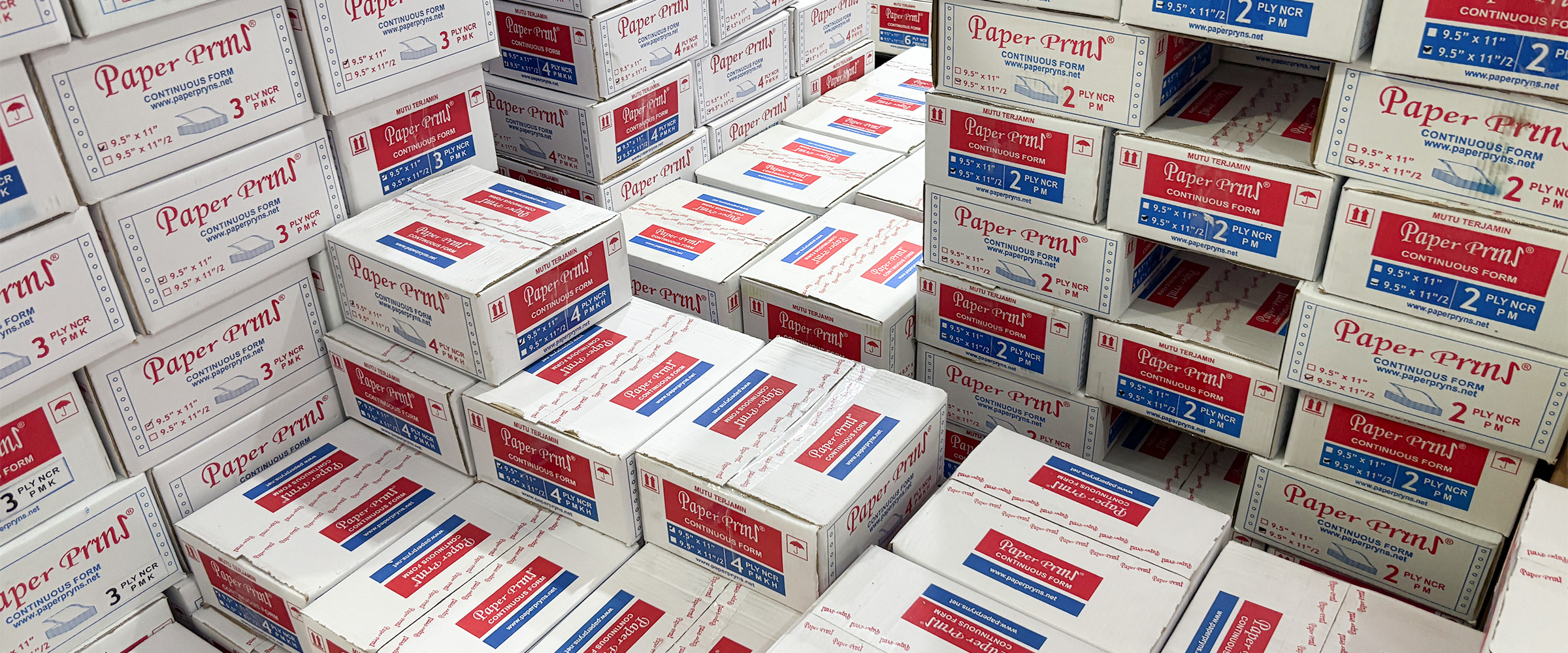 Fasilitas gudang dan produksi Paperpryns