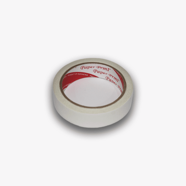 Paperpryns Double Tape Kertas (Putih) 24mm X 14 metre - Gambar 2