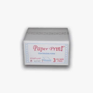 Paperpryns Continuous Form / NCR / 9,5" × 11/3" (Bagi 3) / 3PLY