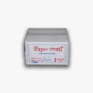 Paperpryns Continuous Form / NCR / 9,5" × 11/4" (Bagi 4) / 3PLY