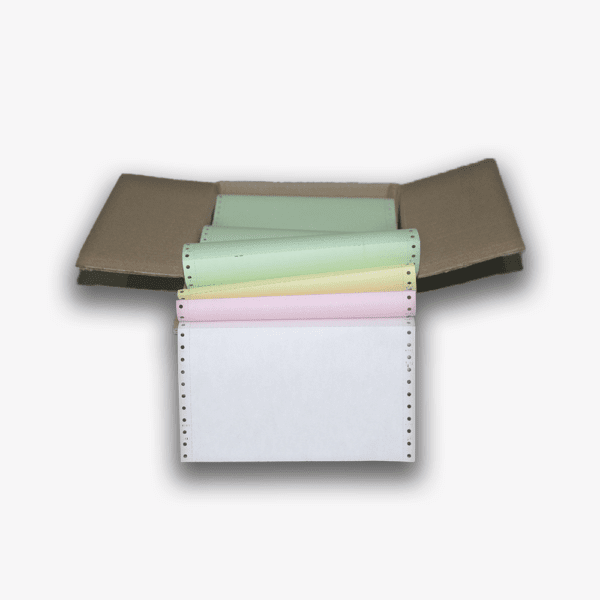 Paperpryns Continuous Form / NCR / 9,5" × 11/2" (Bagi 2) / 4PLY - Gambar 2