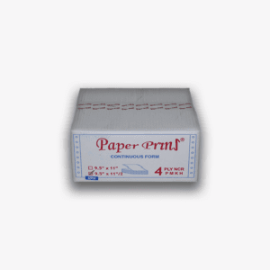 Paperpryns Continuous Form / NCR / 9,5/2" × 11/2" (Bagi 4) / 4PLY