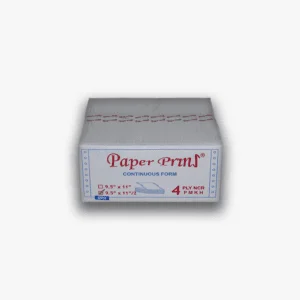 Paperpryns Continuous Form / NCR / 9,5/2" × 11/2" (Bagi 4) / 4PLY