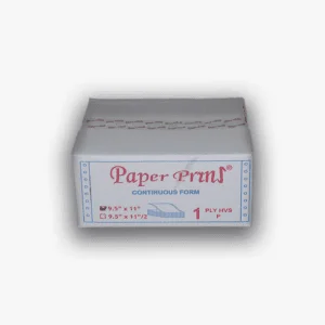 Paperpryns Continuous Form / HVS / 9,5" × 11" / 1PLY