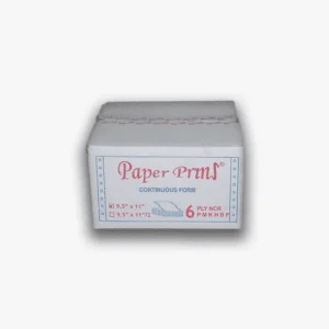 Paperpryns Continuous Form / NCR / 9,5" × 11" / 6PLY