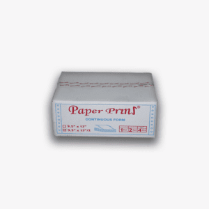 Paperpryns Continuous Form / NCR / Folio 9,5″ × 13/2″ (Bagi 2) / 4PLY