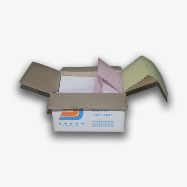 SJ Orange Continuous Form / NCR / 9,5″ × 11/2″ (Bagi 2) / 3PLY - Gambar 2