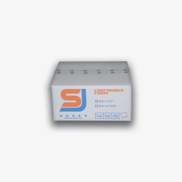 SJ Orange Continuous Form / NCR / 9,5″ × 11″ / 4PLY