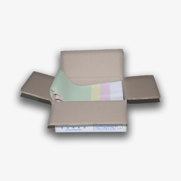 SJ Orange Continuous Form / NCR / 9,5″ × 11″ / 4PLY - Gambar 2