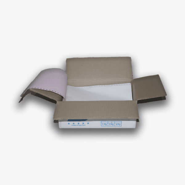 SJ Orange Continuous Form / NCR / 9,5″ × 13″ / 2PLY - Gambar 2