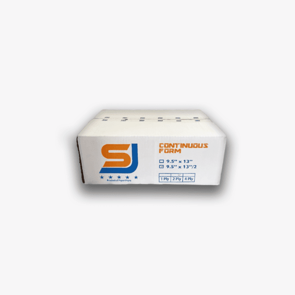 SJ Orange Continuous Form / NCR / 9,5″ × 13/2″ (Bagi 2) / 2PLY