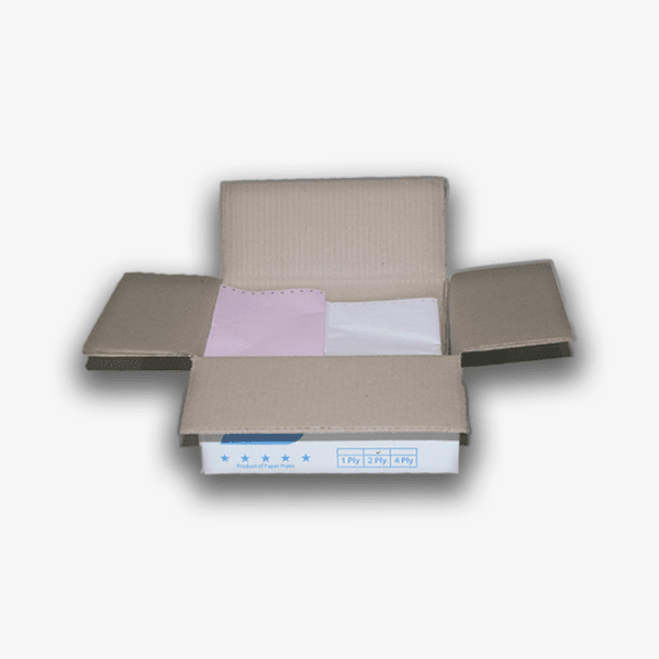 SJ Orange Continuous Form / NCR / 9,5″ × 13/2″ (Bagi 2) / 2PLY - Gambar 2
