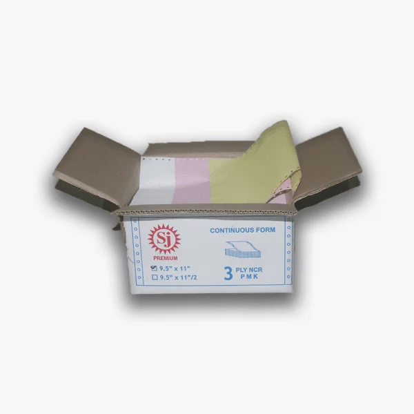 SJ Premium Continuous Form / NCR / 9,5″ × 11″ / 3PLY - Gambar 2