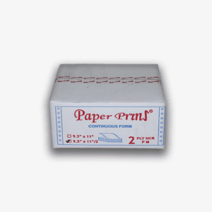 Paperpryns Continuous Form / NCR / 9,5" × 11/2" (Bagi 2) / 2PLY