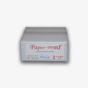 Paperpryns Continuous Form / NCR / 9,5" × 11/3" (Bagi 3) / 2PLY