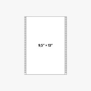 9,5″ × 13″