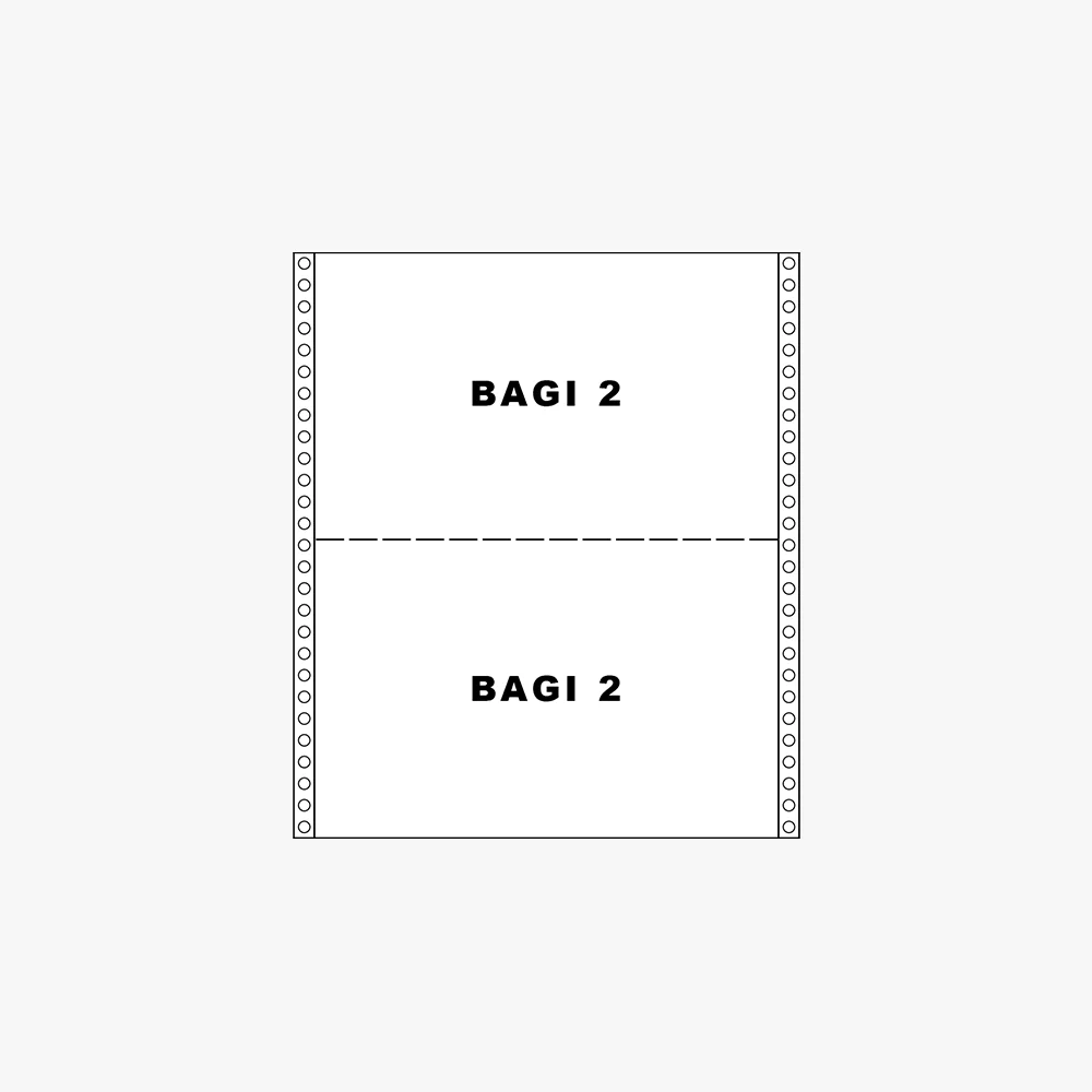 Paperpryns Slip Gaji / NCR / 9,5" X 11/2" / 3PLY - Gambar 3