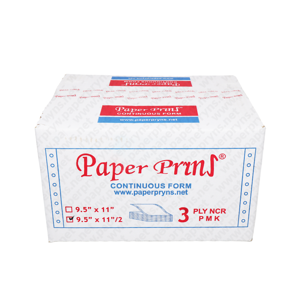 Paperpryns Continuous Form NCR 9,5″ × 11″ 3 PLY Bagi 2