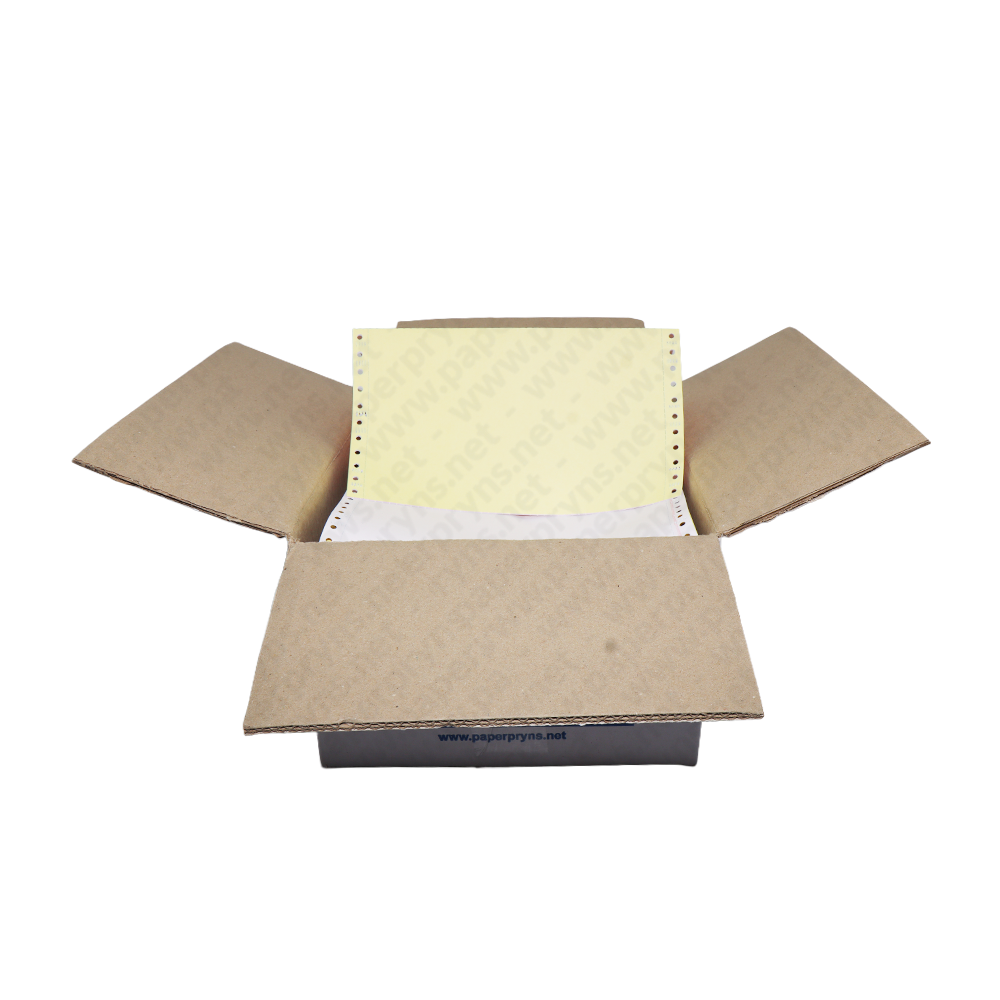 Paperpryns Continuous Form NCR 9,5″ × 11″ 3 PLY Bagi 2 — detail