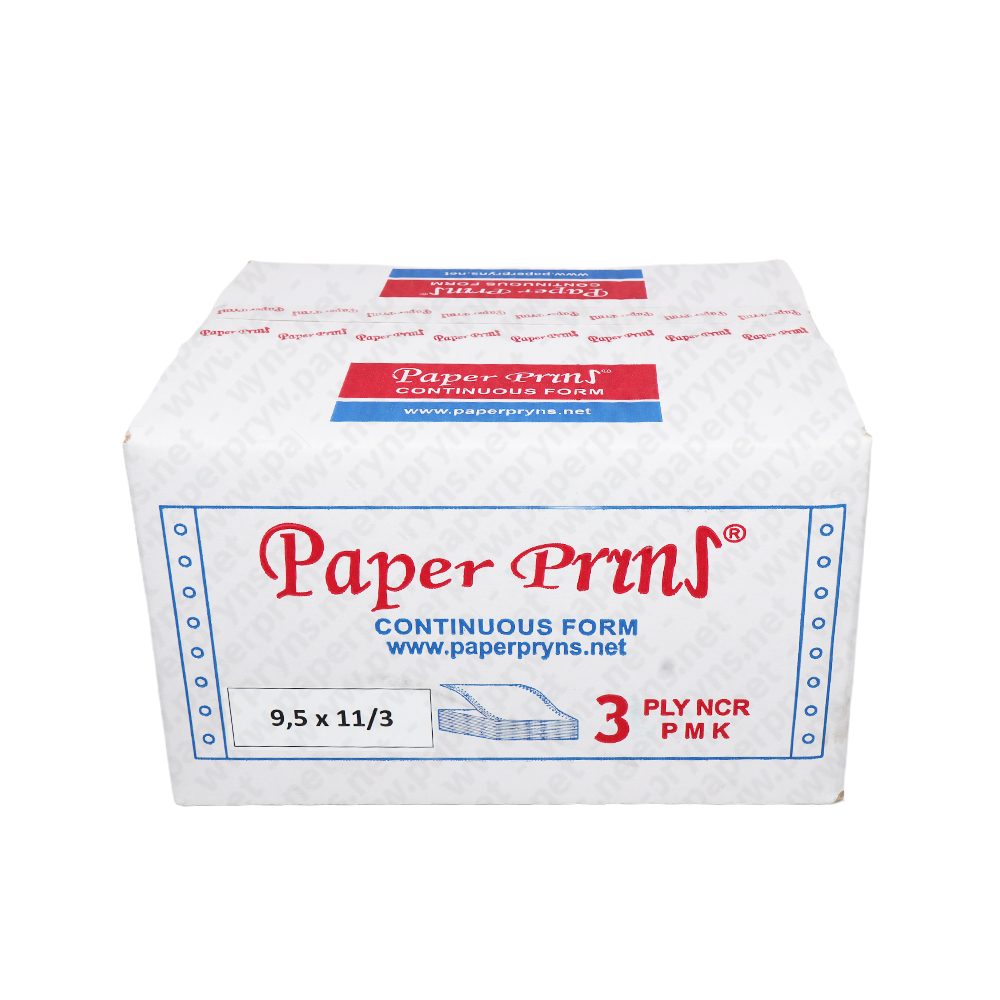 Paperpryns Continuous Form NCR 9,5″ × 11″ 3 PLY Bagi 3