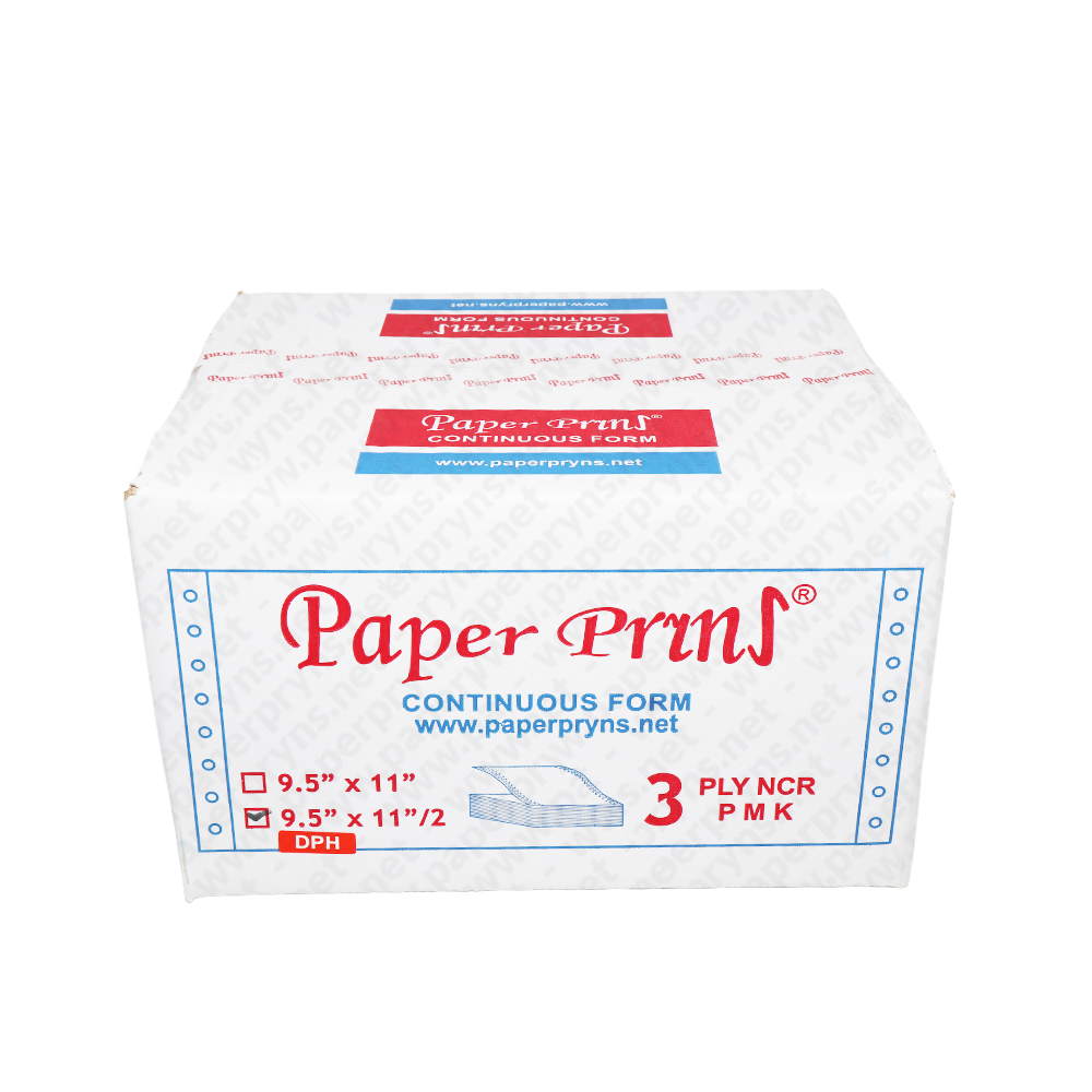 Paperpryns Continuous Form NCR DPH 9,5″ × 11″ 3 PLY Bagi 4