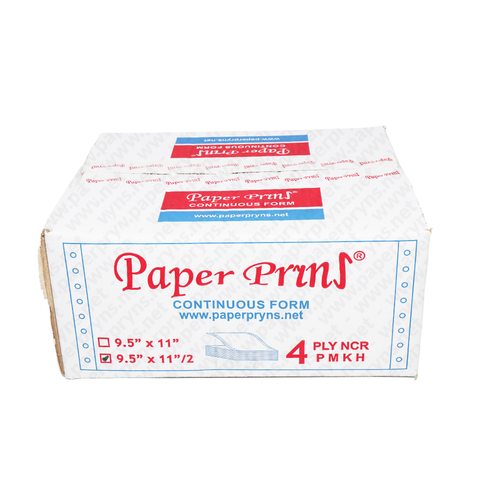 Paperpryns Continuous Form NCR 9,5″ × 11″ 4 PLY Bagi 2