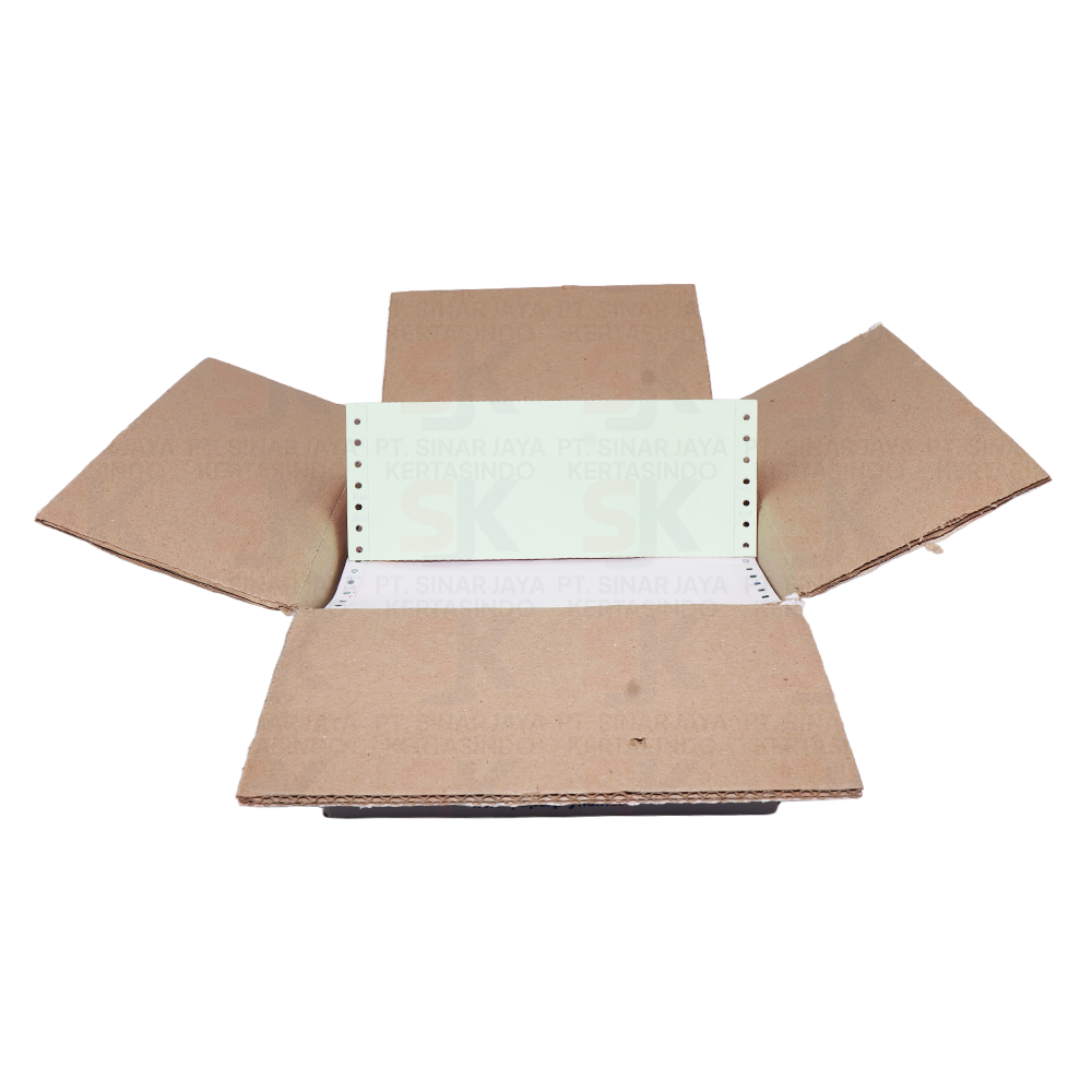 Paperpryns Continuous Form NCR 9,5″ × 11″ 4 PLY Bagi 3 — detail