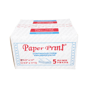 Paperpryns Continuous Form NCR 9,5 x 11 5 PLY Utuh tampak depan