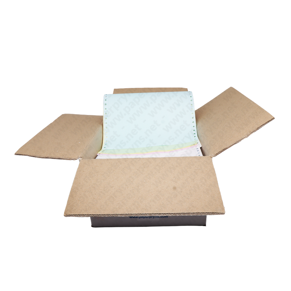 Paperpryns Continuous Form NCR 9,5″ × 11″ 5 PLY Utuh — detail