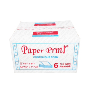 Paperpryns Continuous Form NCR 9,5 x 11 6 PLY Utuh tampak depan