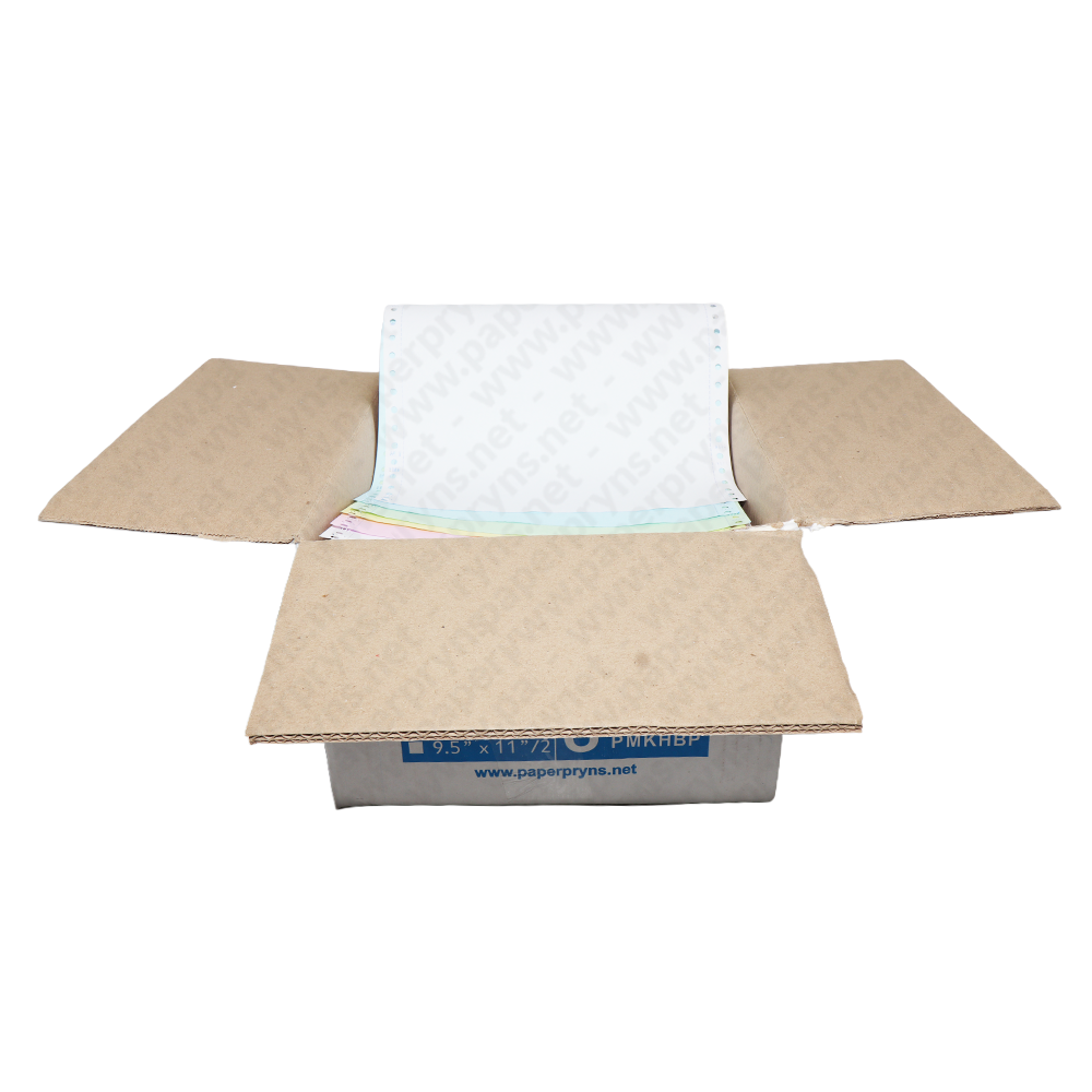 Paperpryns Continuous Form NCR 9,5″ × 11″ 6 PLY Utuh — detail