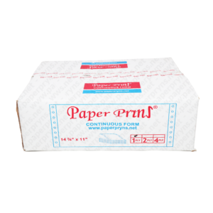 Paperpryns Continuous Form HVS 14 7/8 x 11 1 PLY Utuh tampak depan