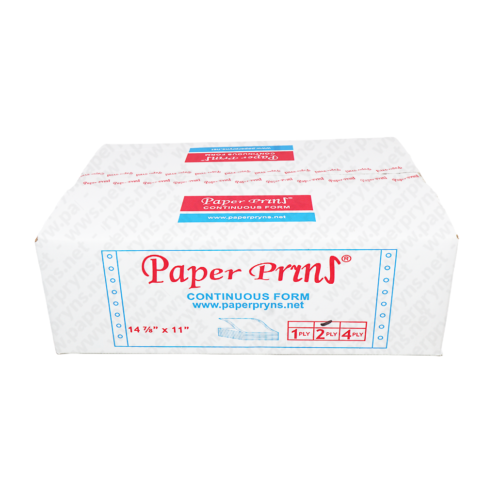 Paperpryns Continuous Form NCR 14 7/8 x 11 2 PLY Utuh tampak depan