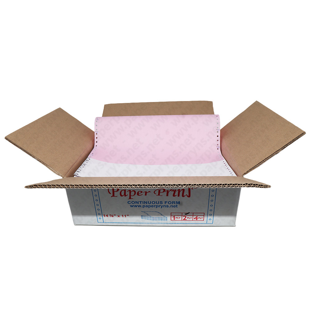 Paperpryns Continuous Form NCR 14 7/8″ × 11″ 2 PLY Utuh — detail