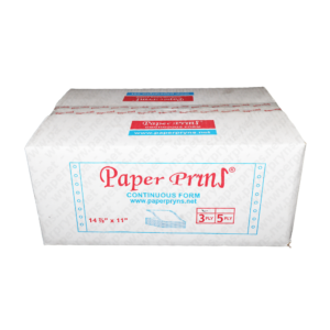 Paperpryns Continuous Form NCR 14 7/8 x 11 3 PLY Utuh tampak depan