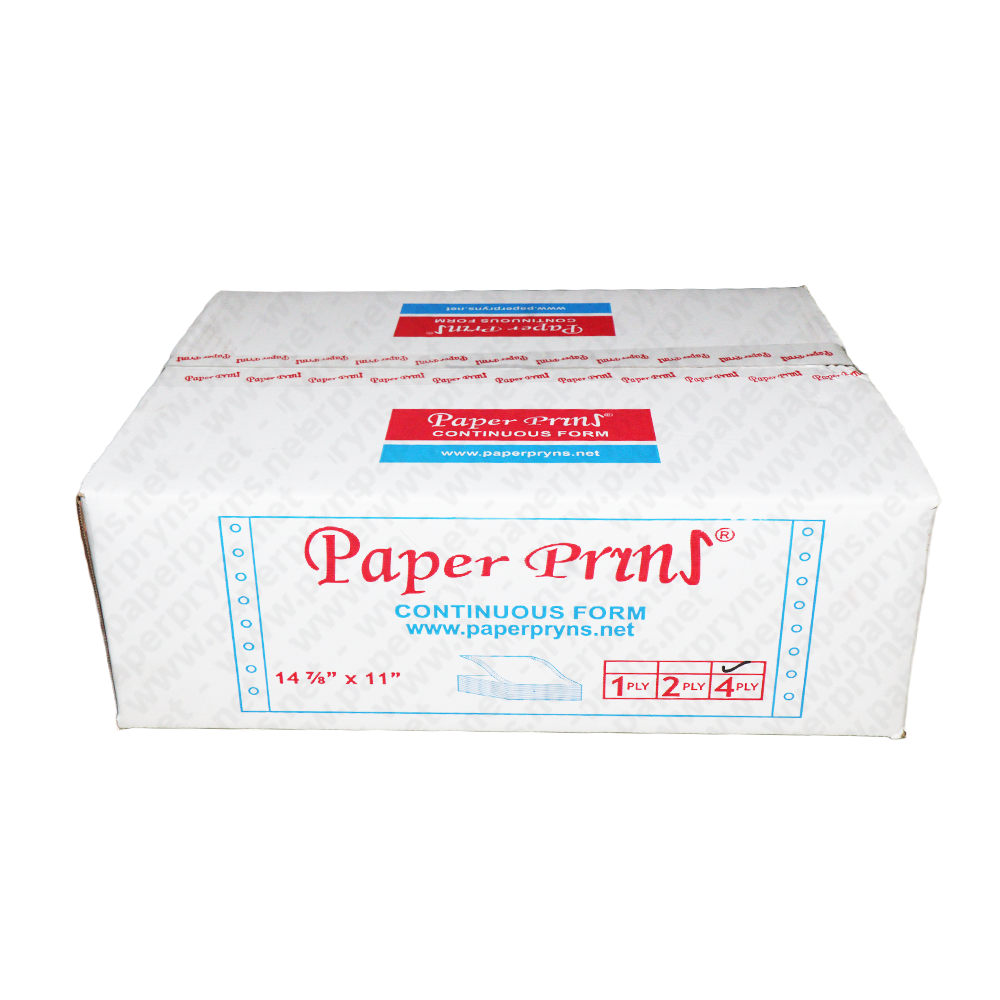 Paperpryns Continuous Form NCR 14 7/8″ × 11″ 4 PLY Utuh
