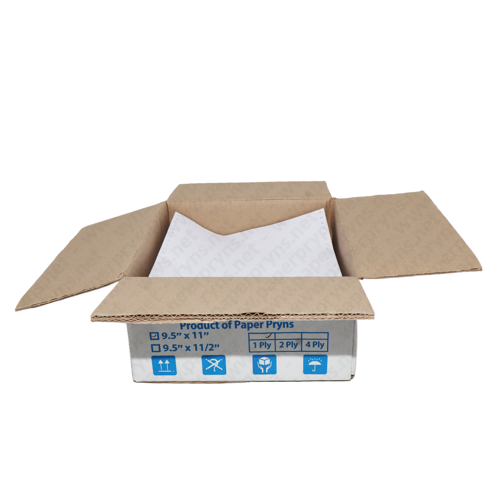 SJ Orange Continuous Form HVS 9,5″ × 11″ 1 PLY Utuh — detail