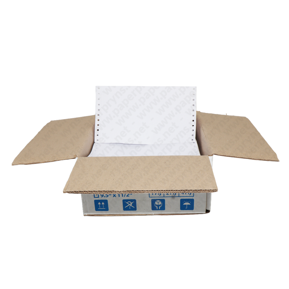 SJ Orange Continuous Form HVS 9,5″ × 11″ 1 PLY Bagi 2 — detail