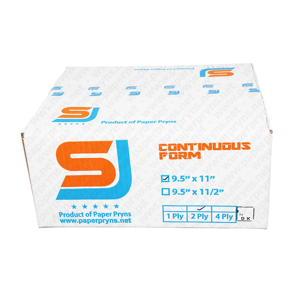 SJ Orange Continuous Form NCR 9,5″ × 11″ 2 PLY Utuh