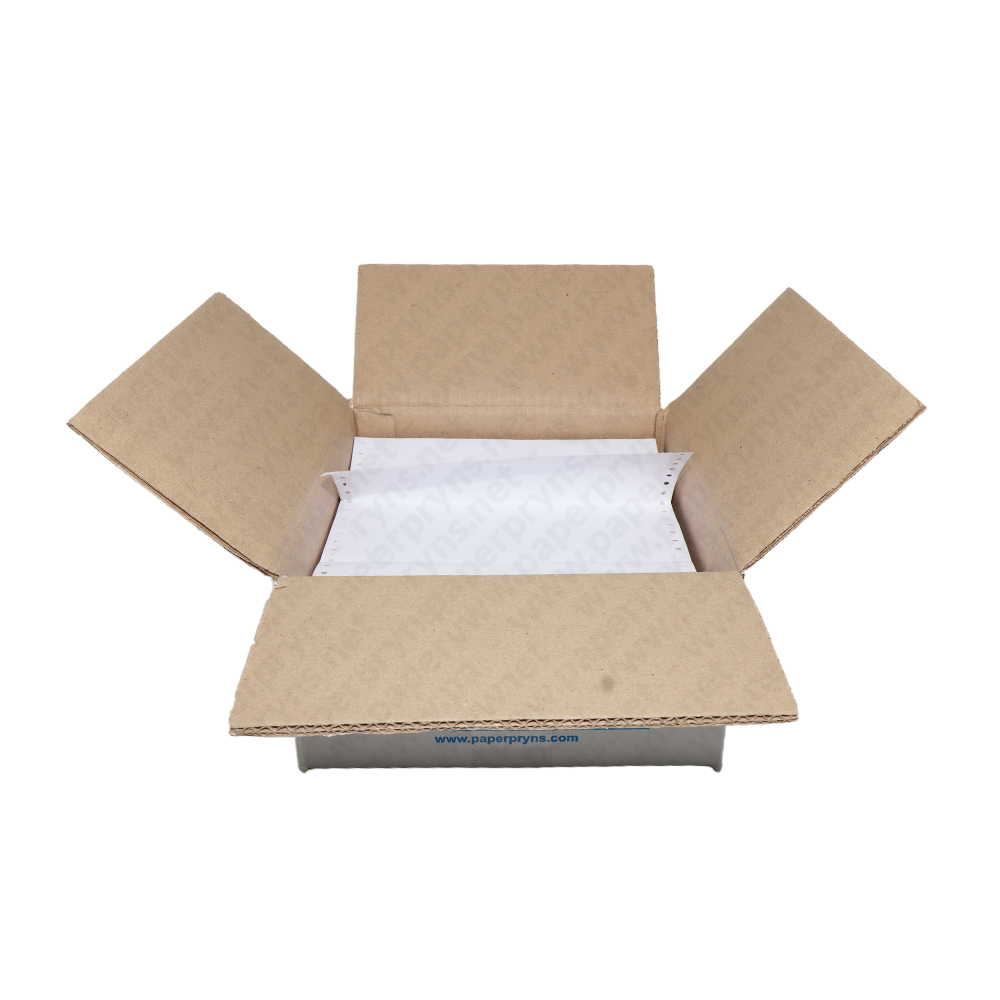 Paperpryns Continuous Form HVS 9,5″ × 11″ 1 PLY Bagi 3 — detail