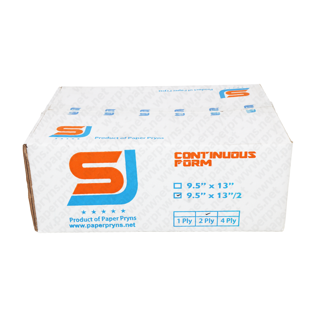 SJ Orange Continuous Form NCR Folio 9,5″ × 13″ 2 PLY Bagi 2