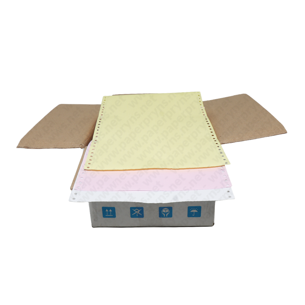 SJ Orange Continuous Form NCR Folio 9,5″ × 13″ 3 PLY Utuh — detail