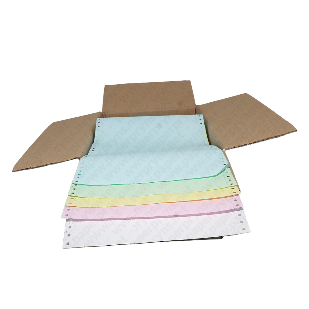 SJ Orange Continuous Form NCR Folio 9,5″ × 13″ 5 PLY Utuh — detail