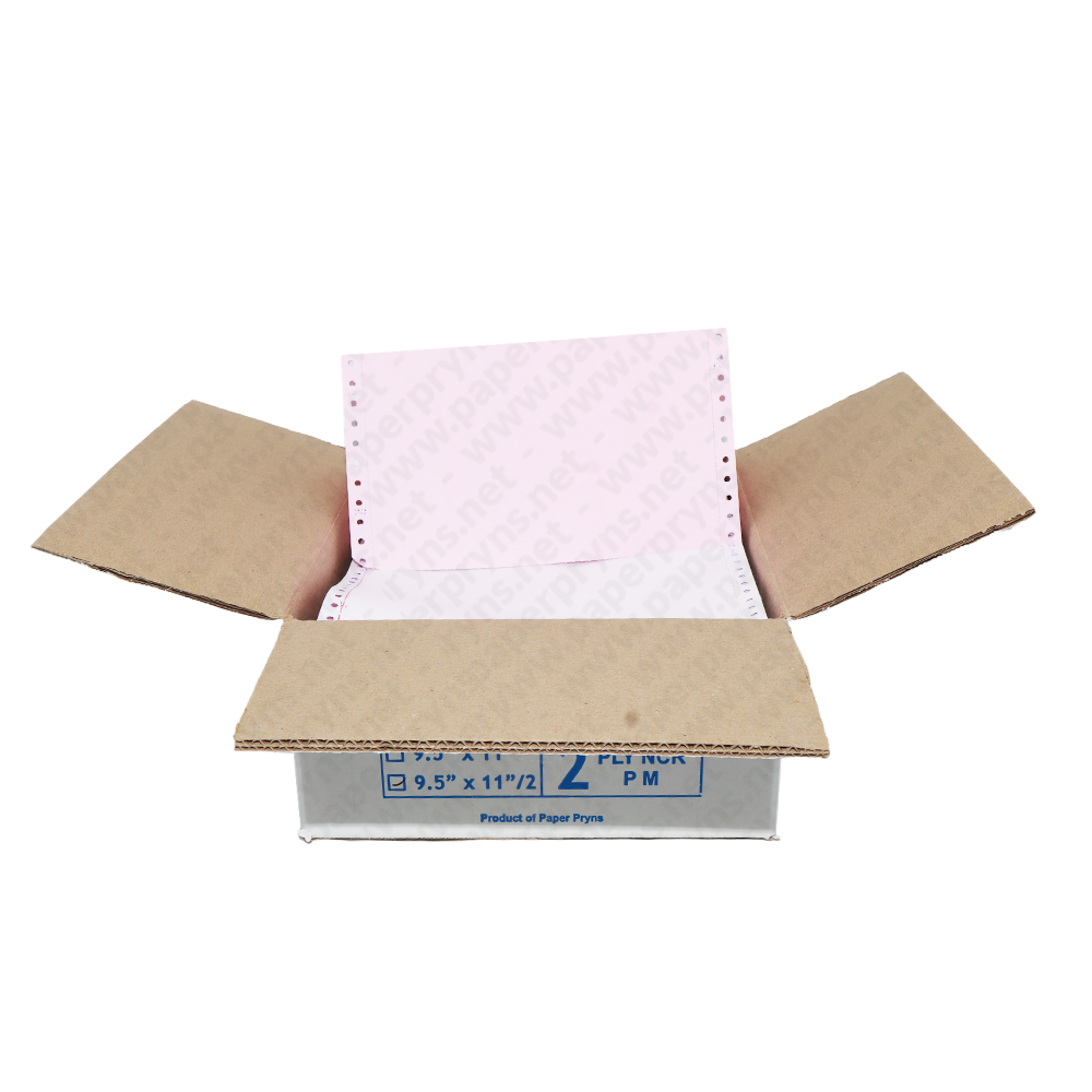 SJ Premium Continuous Form NCR 9,5″ × 11″ 2 PLY Bagi 2 — detail