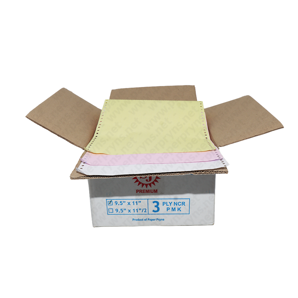 SJ Premium Continuous Form NCR 9,5″ × 11″ 3 PLY Utuh — detail