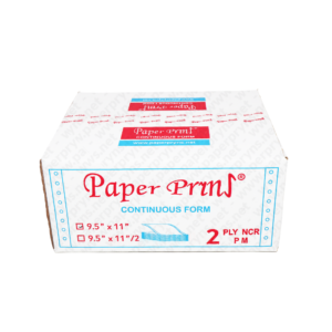 Paperpryns Continuous Form NCR 9,5 x 11 2 PLY Utuh tampak depan