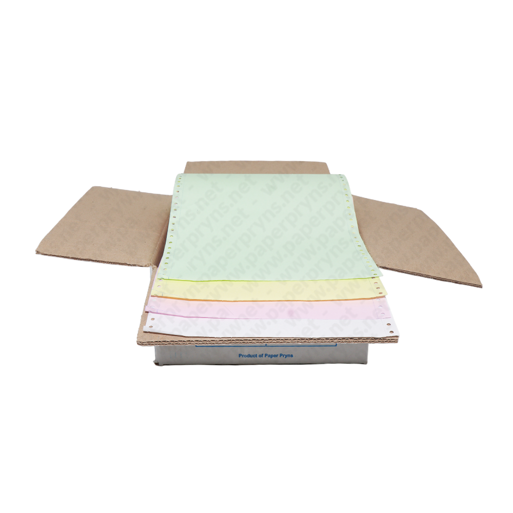 SJ Premium Continuous Form NCR 9,5″ × 11″ 4 PLY Utuh — detail