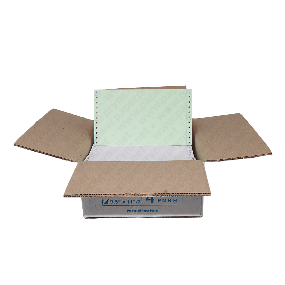 SJ Premium Continuous Form NCR 9,5″ × 11″ 4 PLY Bagi 2 — detail