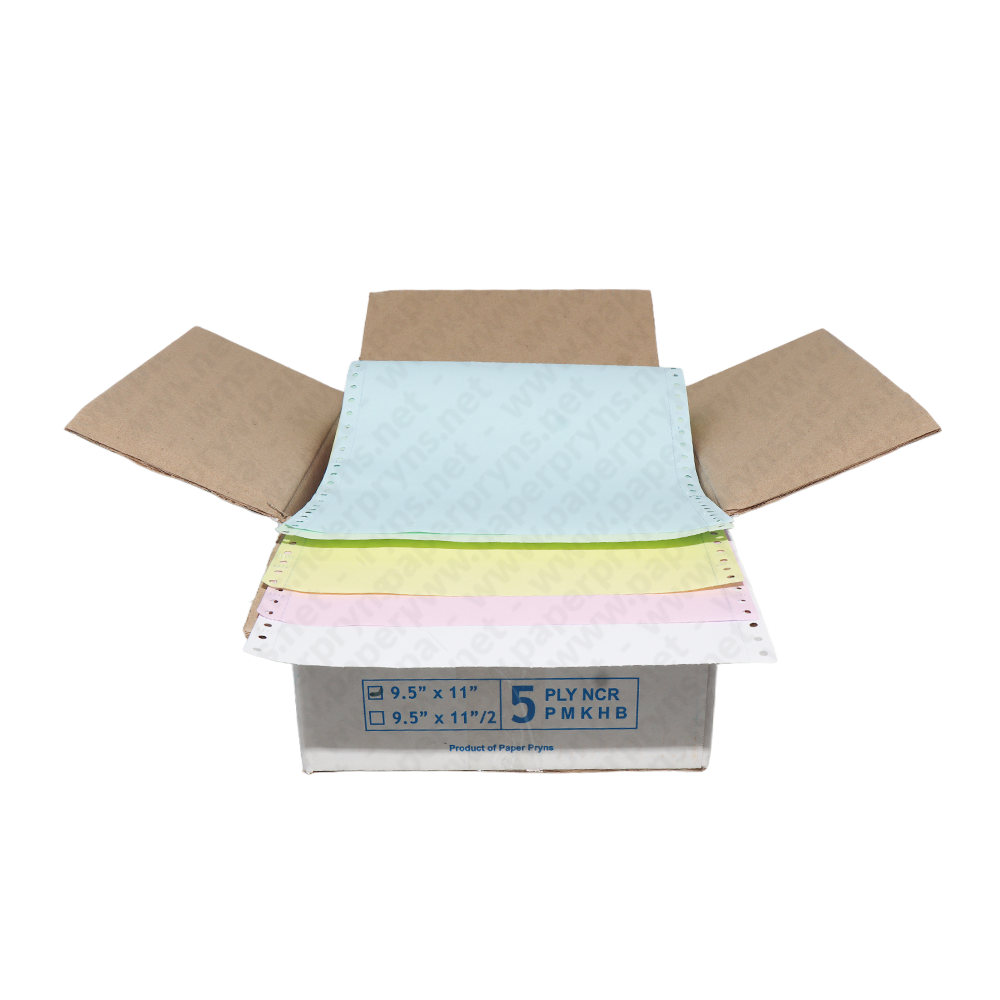 SJ Premium Continuous Form NCR 9,5″ × 11″ 5 PLY Utuh — detail