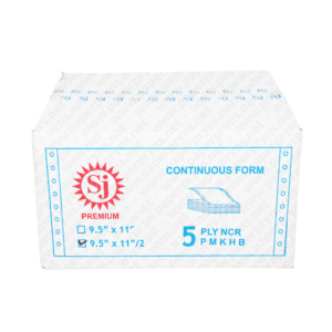 SJ Premium Continuous Form NCR 9,5 x 11 5 PLY Bagi 2 tampak depan
